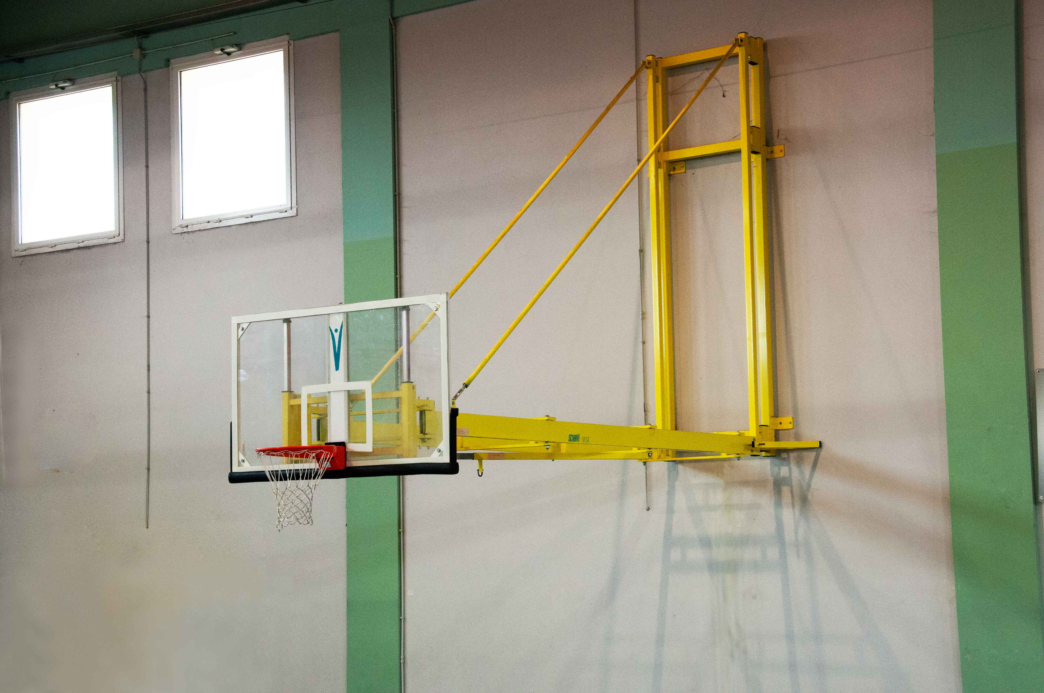 ART 2428 ROTATING BASKETBALL SYSTEM WALL MOUNTED