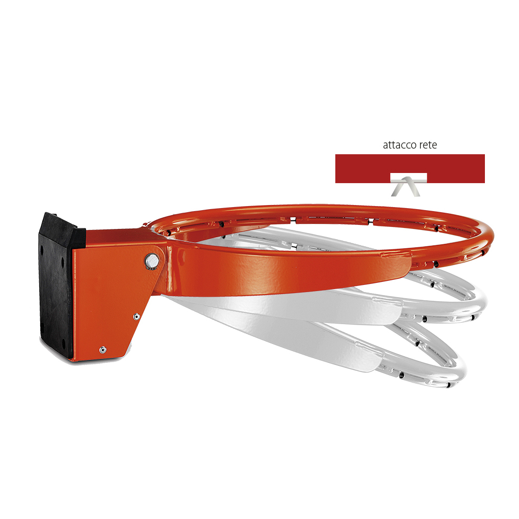 ART 2501 DETHACHABLE BASKETBALL RING FIBA