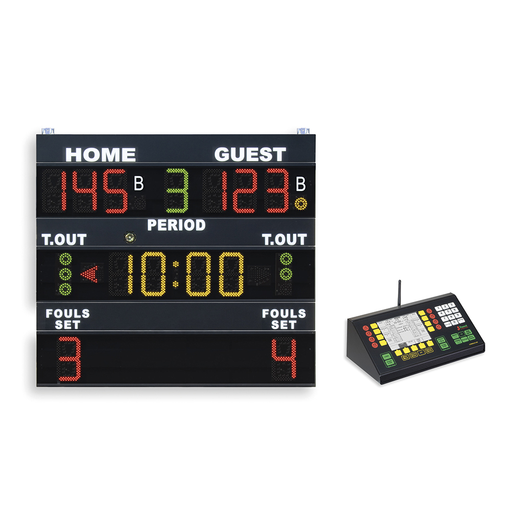 ART 2680 - 2680R  ELECTRONIC SCOREBOARD FOR SPORTS CENTRES