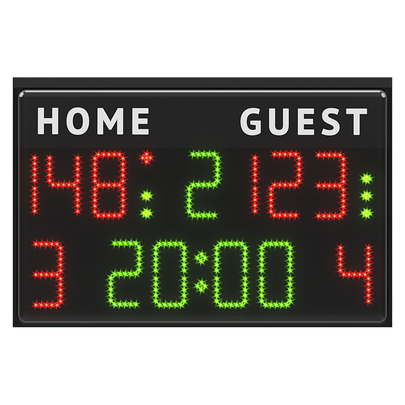 ART 2696 FC50H15 - 2696-01 - 2696-02 FC50H15  Multisport scoreboard suitable for multidiscipline use