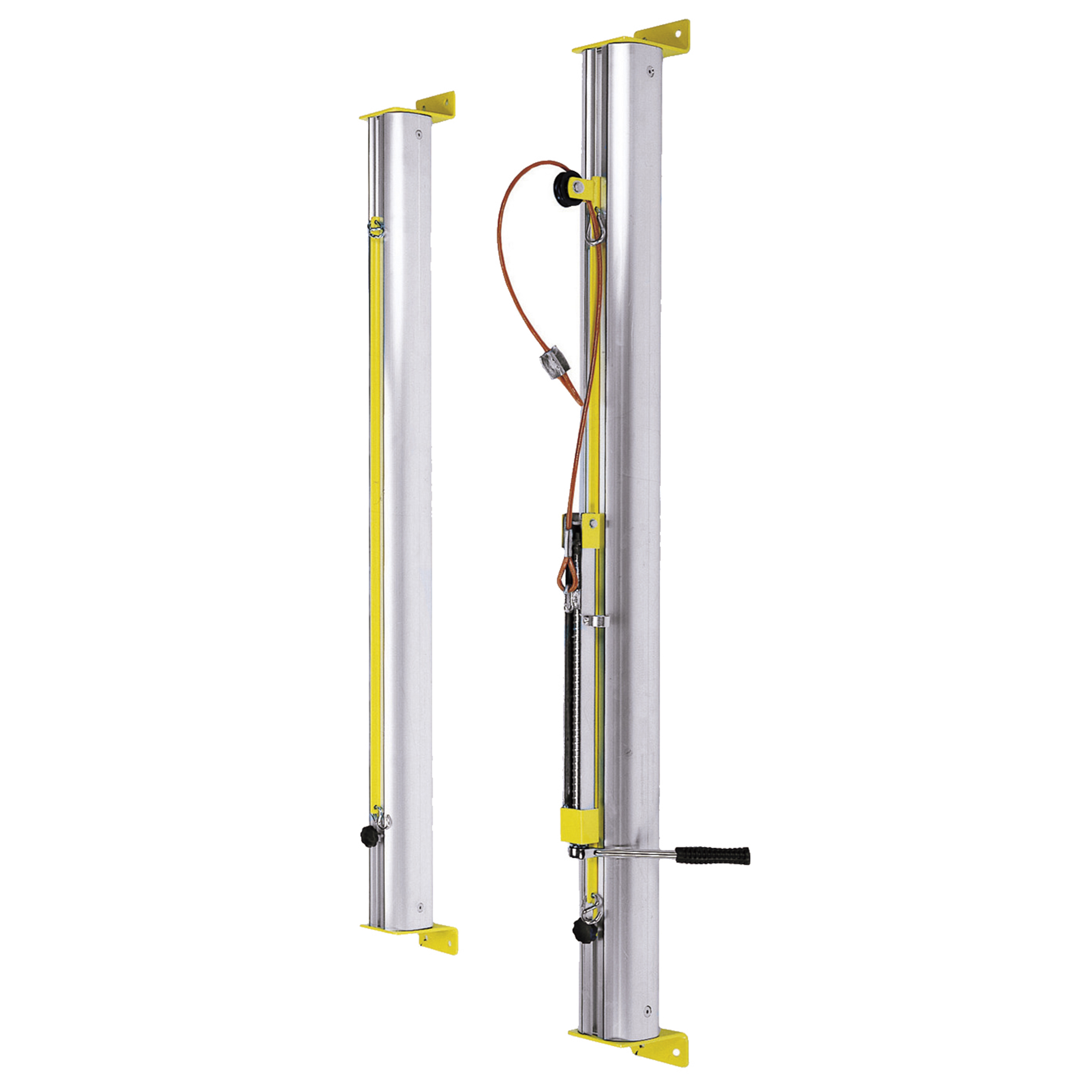 ART 2707  VOLLEYBALL SYSTEM WALL MOUNTED