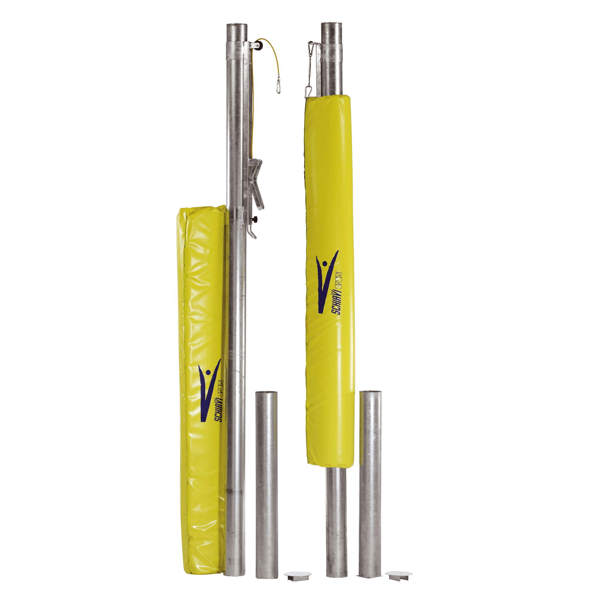 ART 2708 BEACH VOLLEY - TENNIS - FOOT VOLLEY GALVANIZED MONOTUBE SYSTEM