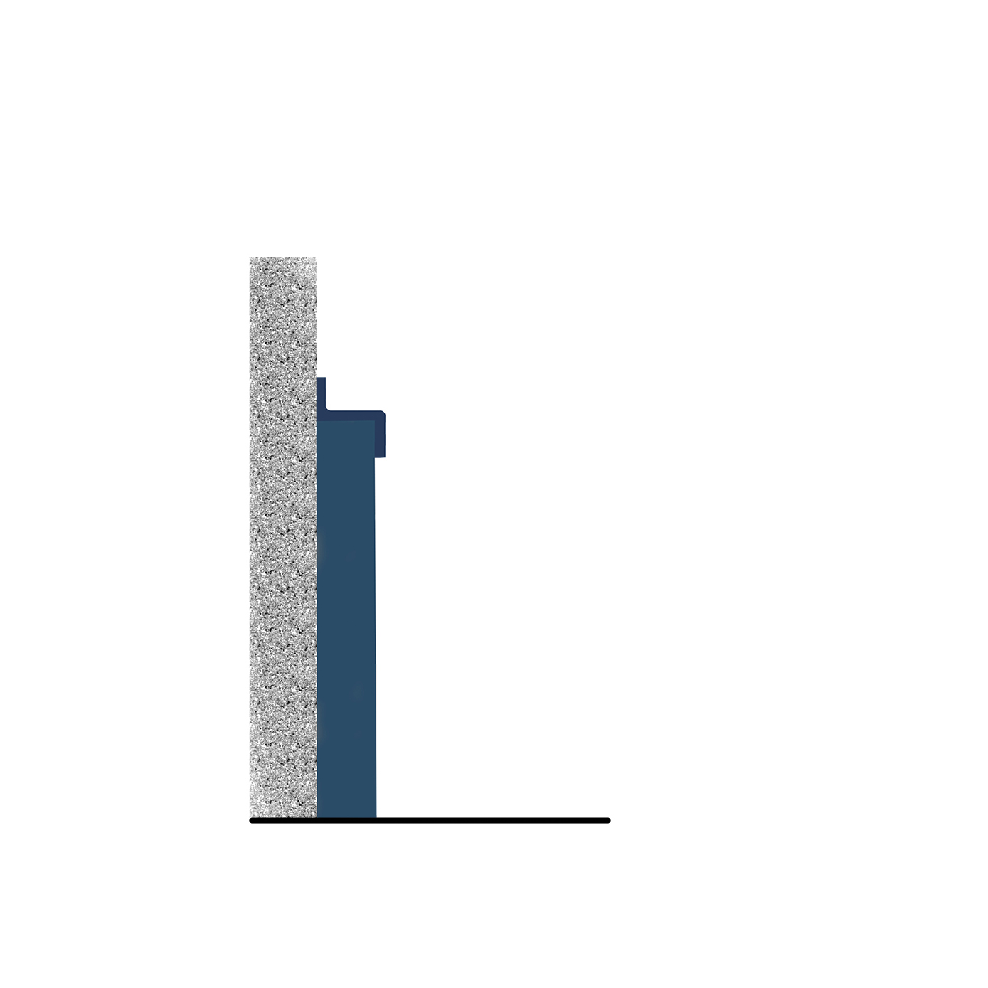 ART. 3858BL  “Z” FINISHING BLUE