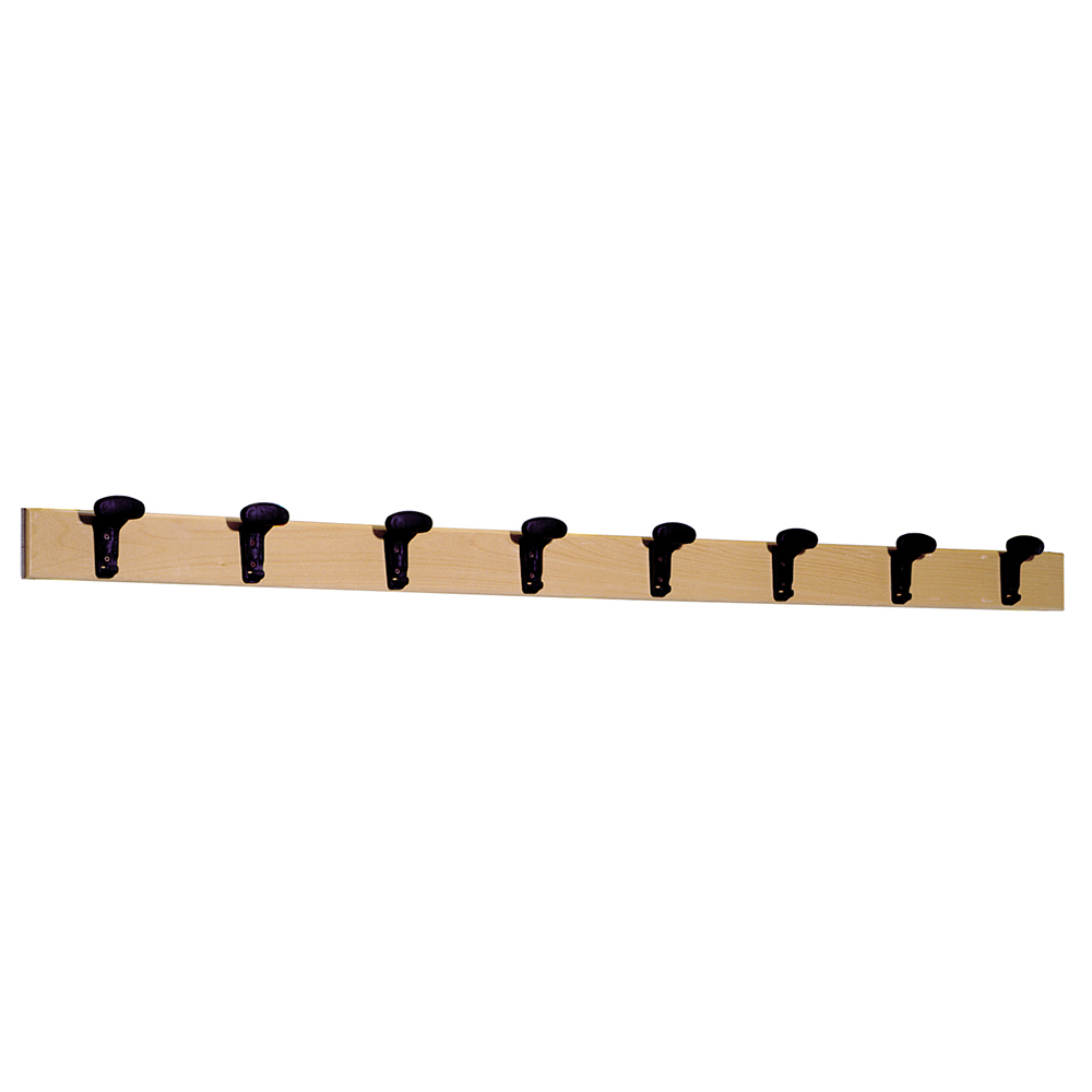 ART 6509  COAT HANGER IN BEECH WOOD WALL MOUNTED