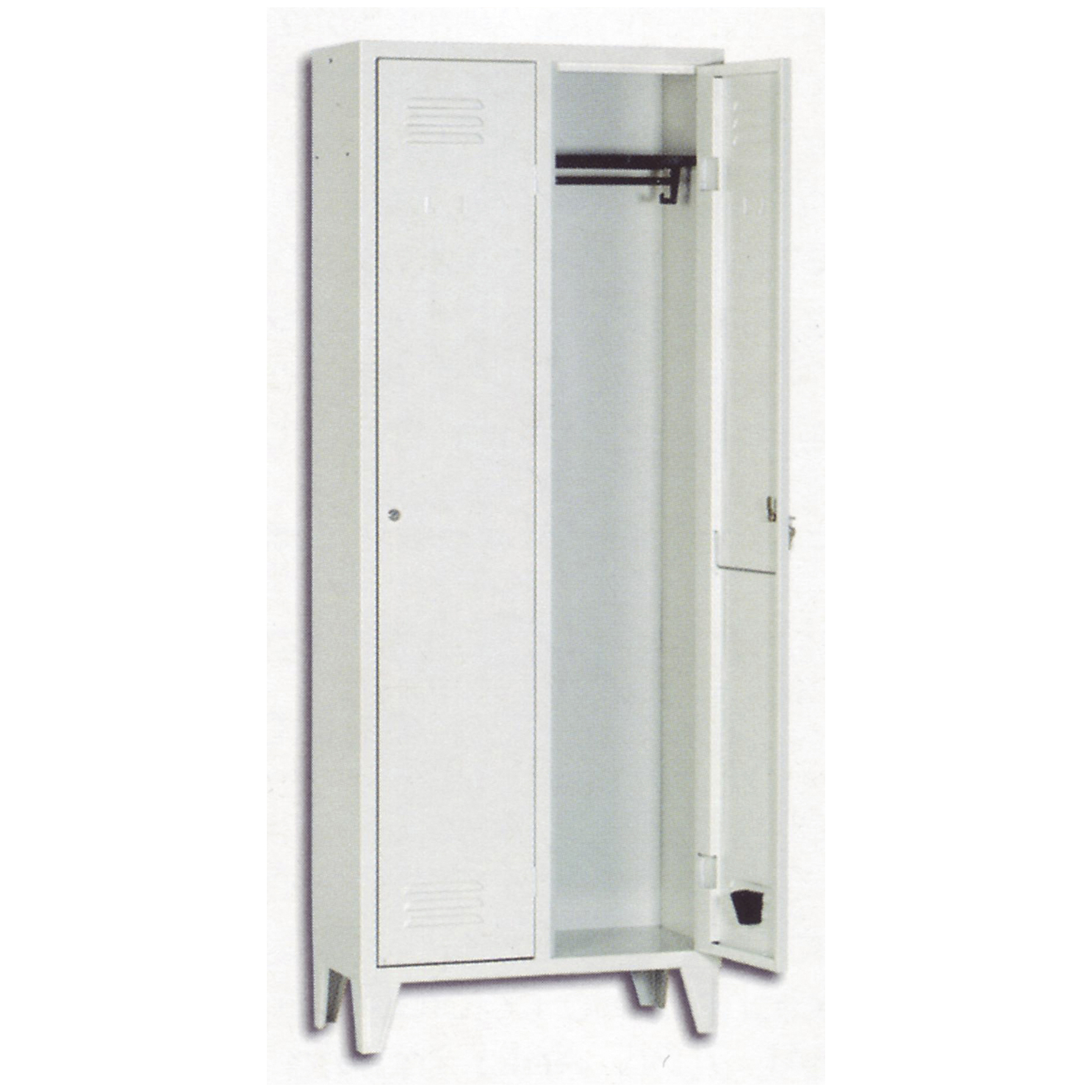 ART 6541  METAL LOCKER 2 DOORS