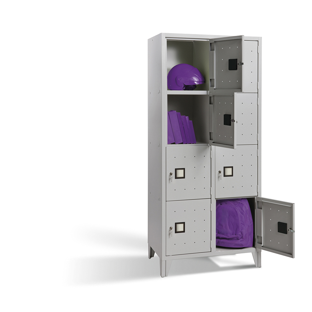 ART 6545 - 8  LOCKER FOR HELMETS 8 BOXES