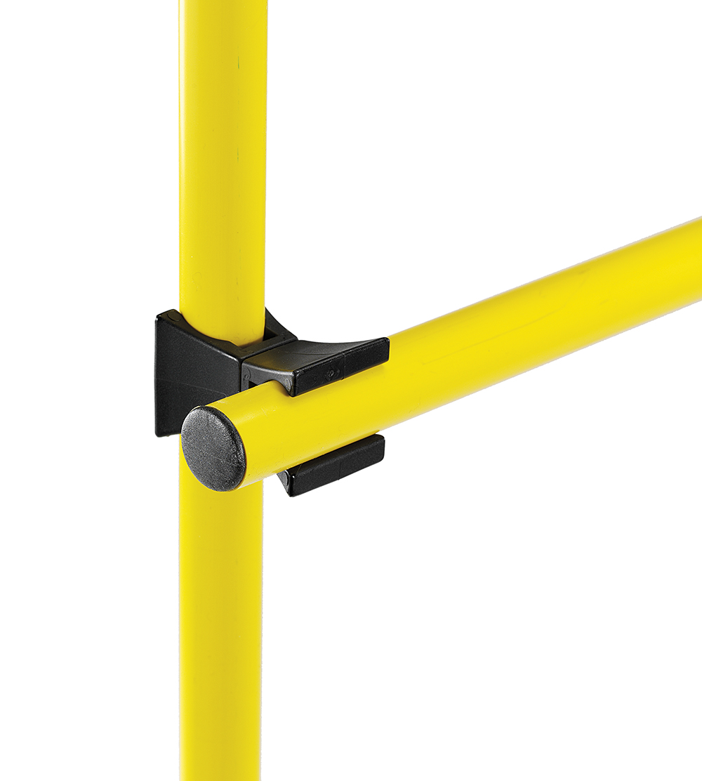 ART. 1079CLIP  PVC TUBULAR HURDLE